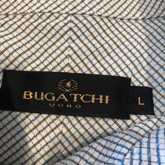 Bugatchi uomo Men’s long sleeve shirt Sz.L - Picture 3 of 3